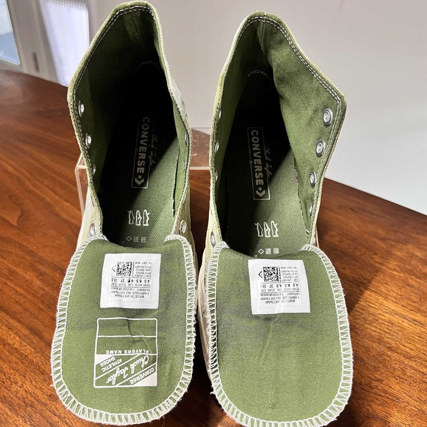 Converse 6.5 Chuck 70 High Twisted Vacation Street Sage Green 167648C CTAS