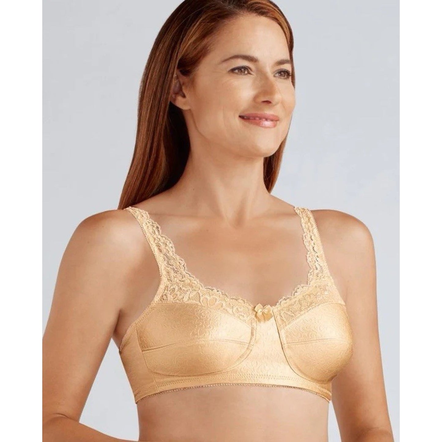 Amoena Annabelle 36D Mastectomy Pocket Bra Soft Cup Nude 2126 Post Surgery