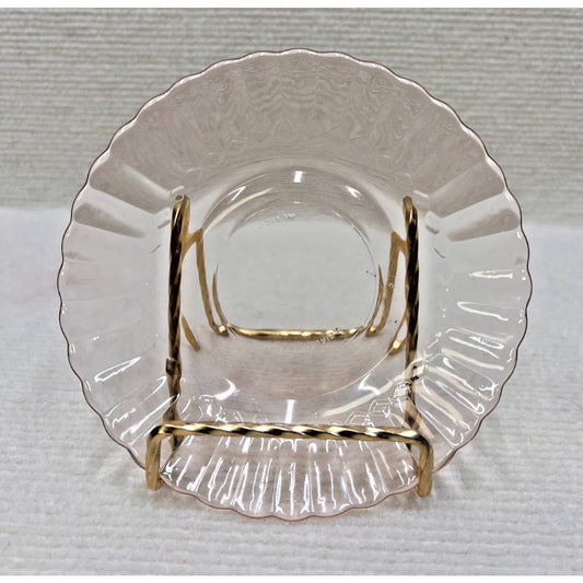 Vintage Fortecrisa Radiance "Swirl" Pattern Saucer Plate 5.75" Replacement