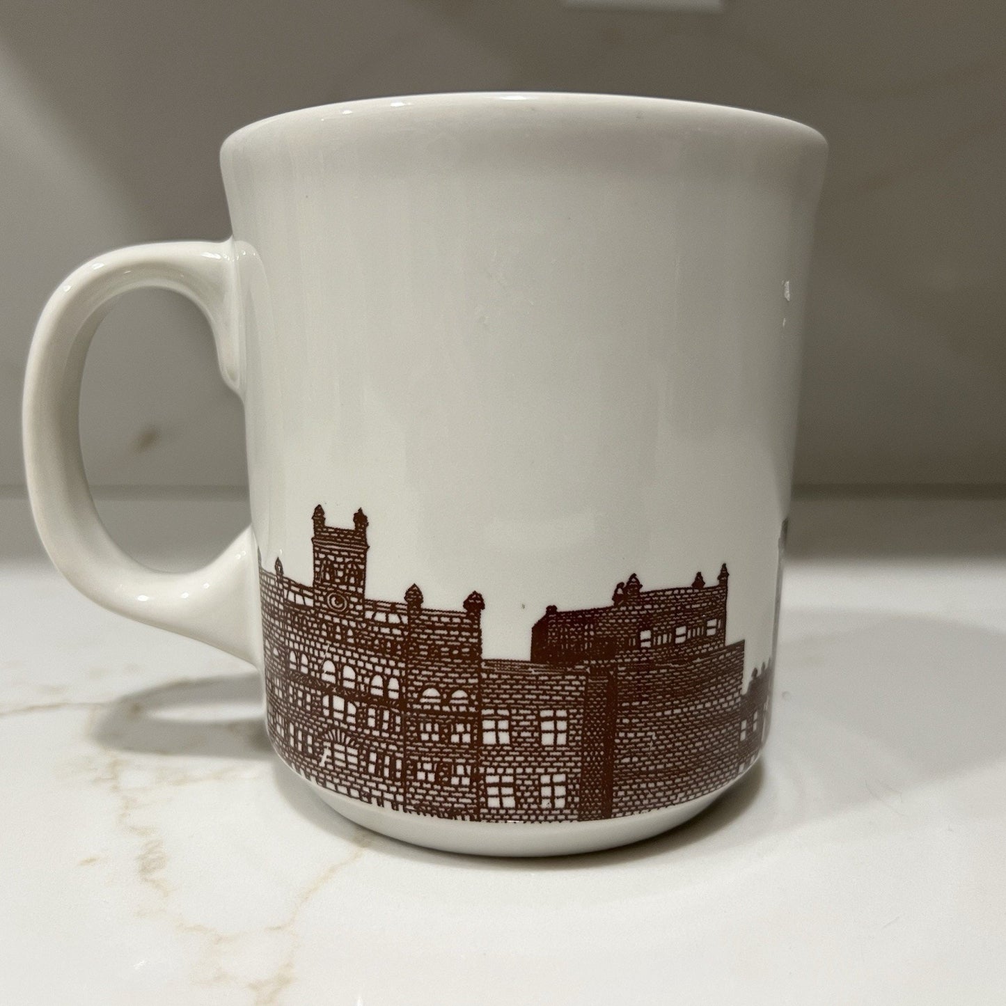 Fishs Eddy Coffee Mug Brooklyn Skyline Jordan Awan Diner Style