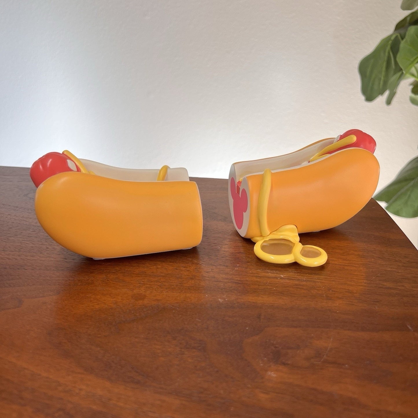 NEW 2024 Disney Parks Eats Snacks Hotdog Bookend Set Mickey Mouse Foodie Kitsch