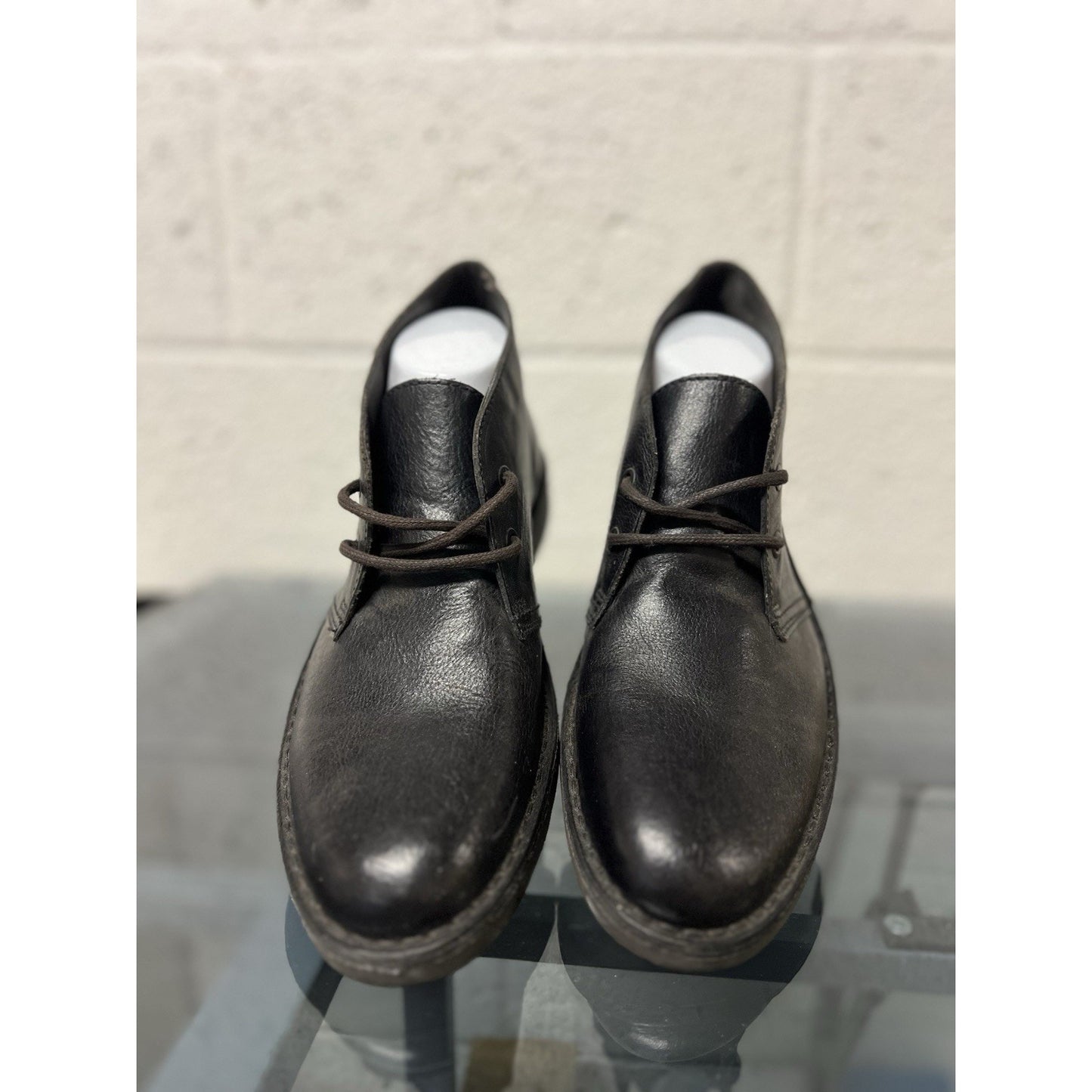 Bloomingdale's Marengo Black Suola Leather chukka Boots Sz 7 Men’s Made In Italy