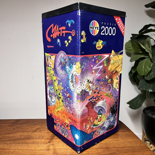 RARE “Nightmare” by Matt Carlos Matera 2000 Piece Heye Jigsaw Puzzle 1997