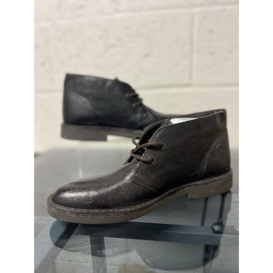 Bloomingdale's Marengo Black Suola Leather chukka Boots Sz 7 Men’s Made In Italy