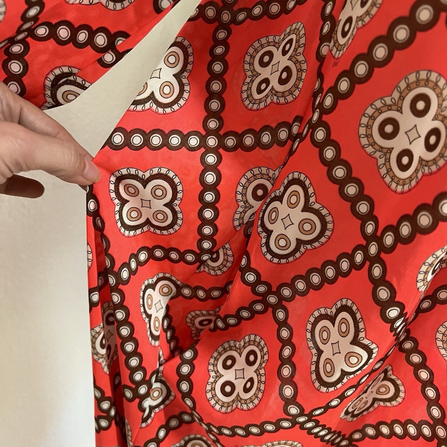 RARE Emilio Pucci Formfit Rogers EPFR Kimono Robe Hostess Gown Mod Psychedelic