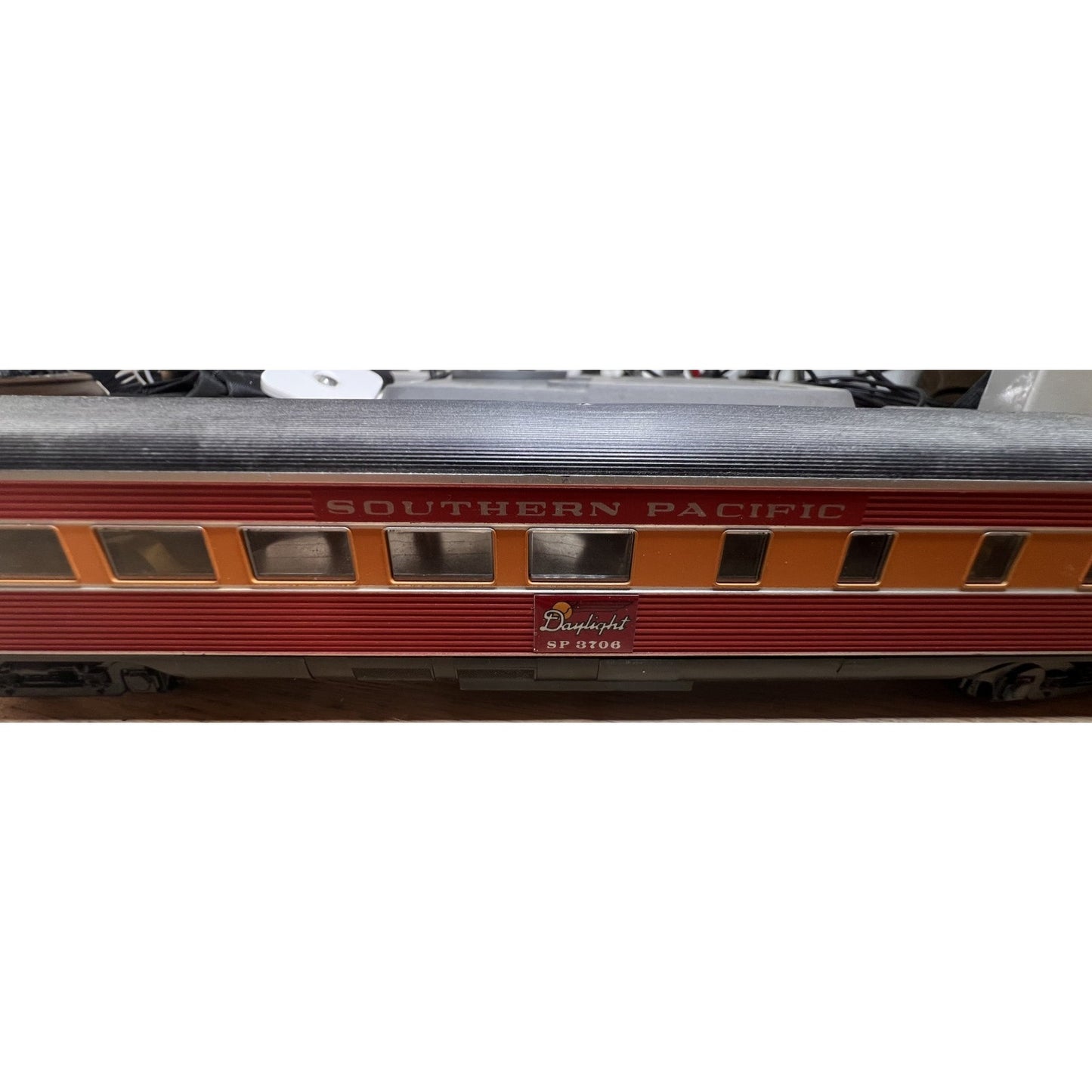 Vintage Bauchman Southern Pacific Daylight Smooth-Side Baggage Train Car