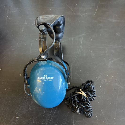Racing Radios For Sean headphones designed for NASCAR racing. Working