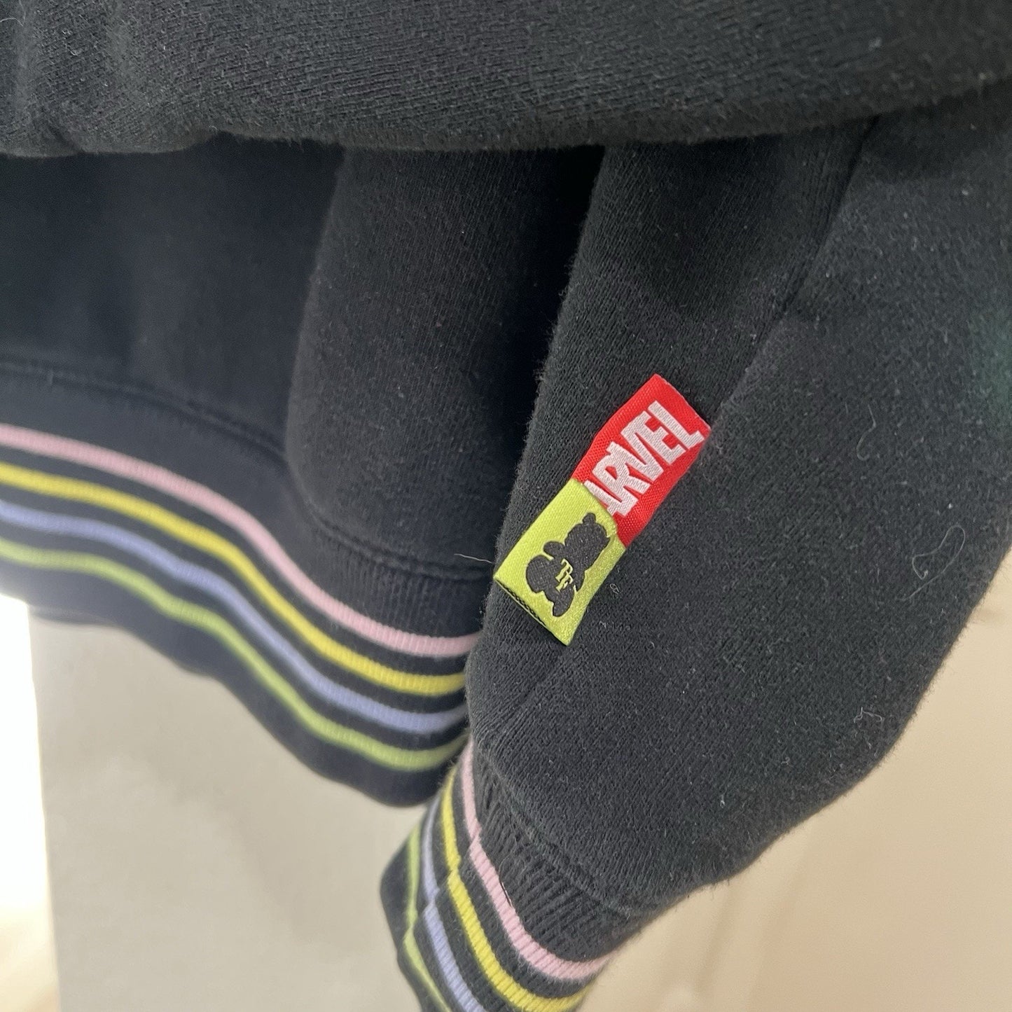 Teddy Fresh Thor Marvel Crew Neck Sweatshirt (S) Rainbow Bridge Retro Streetwear