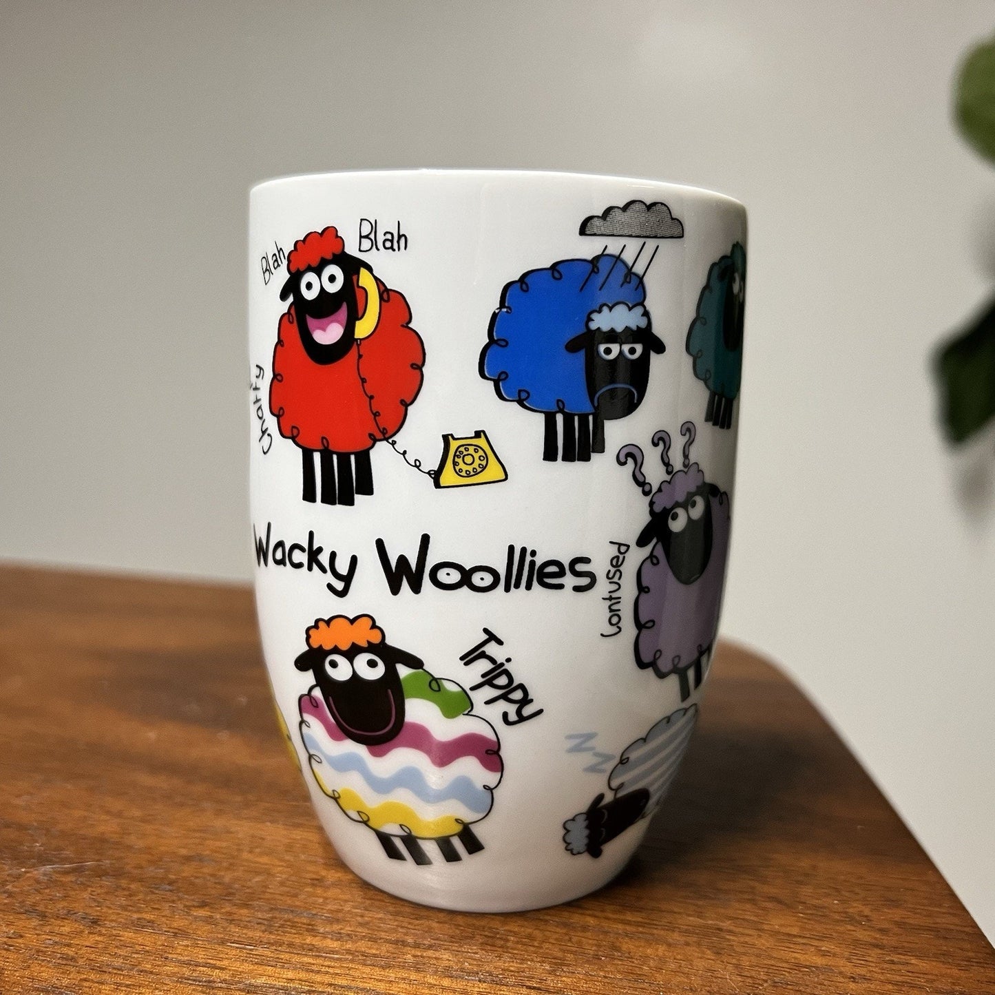 Wacky Woolies Ireland Mug Funny Sheep Whimsical Funny Farm Humor