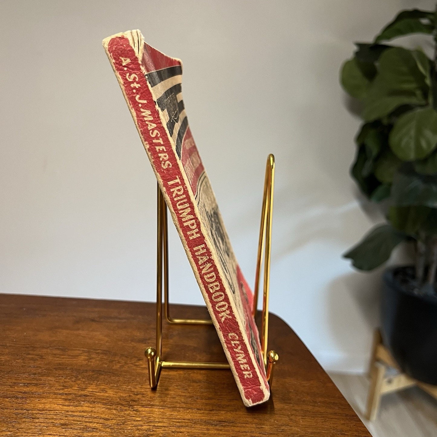 Vintage 1951 Triumph Motorcycle Service Owners Handbook **special item included*