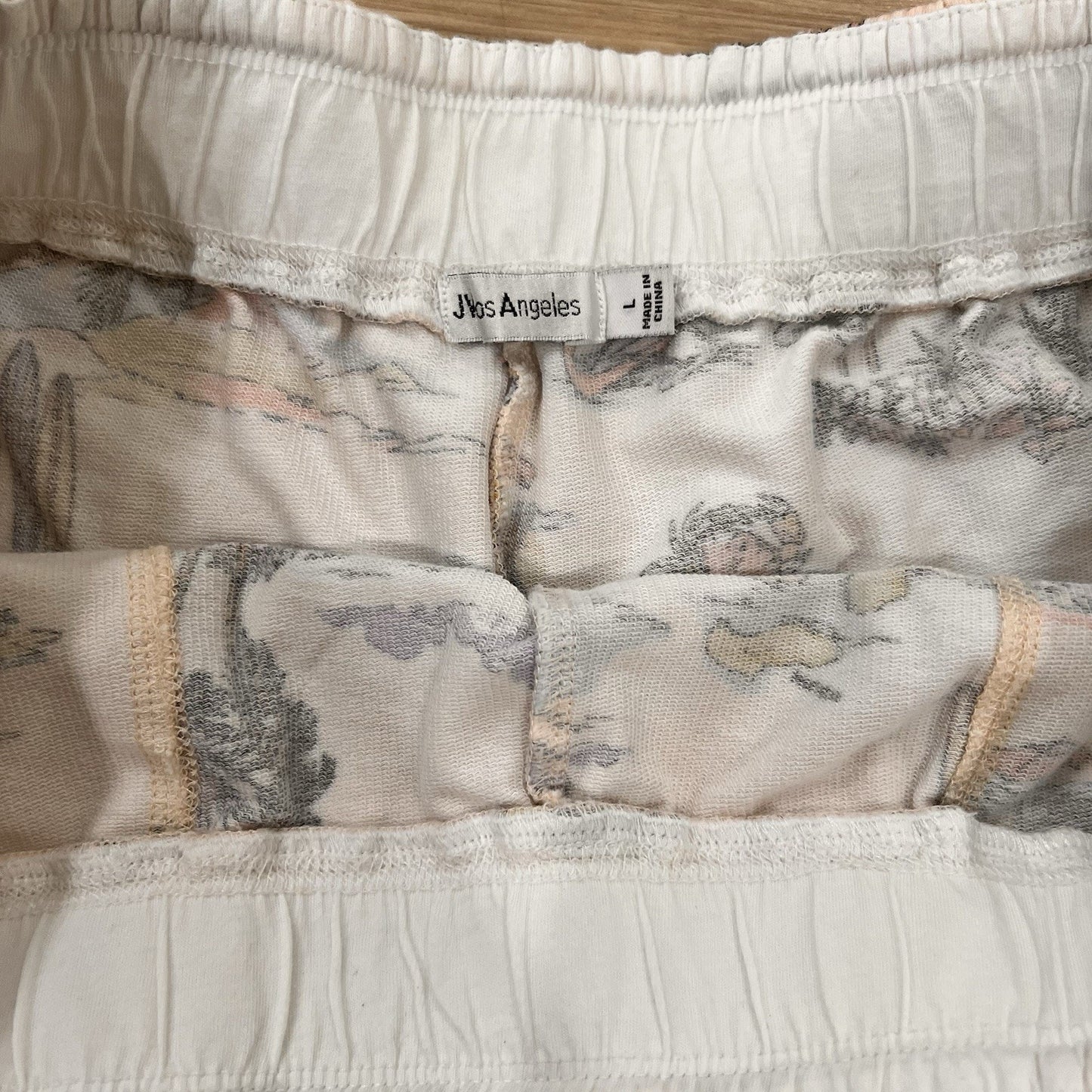Johnny Was Surfer Easy Shorts (L) Lounge Relaxed Beach Resort Coastal Hawaiian