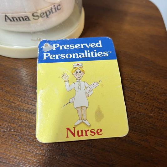 Nurse Gag Gift Preserved Personalities Anna Septic Funny Novelty hospital