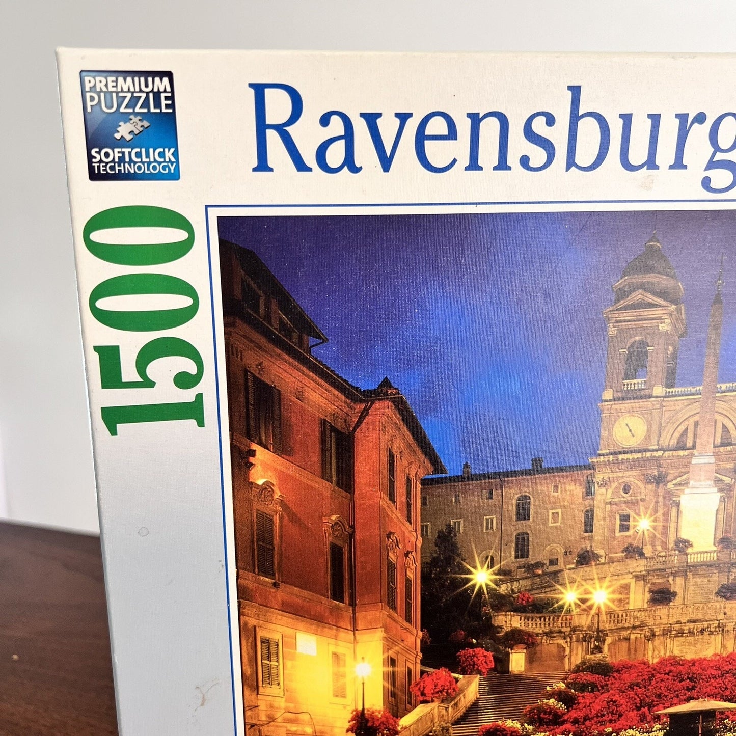 RARE Ravensburger “The Spanish Steps in Rome” 1,500 Piece Jigsaw Puzzle 2009