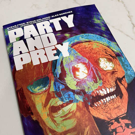“Party and Prey” Queer Thriller Gay Mystery Horror Graphic Novel LGBTQ+