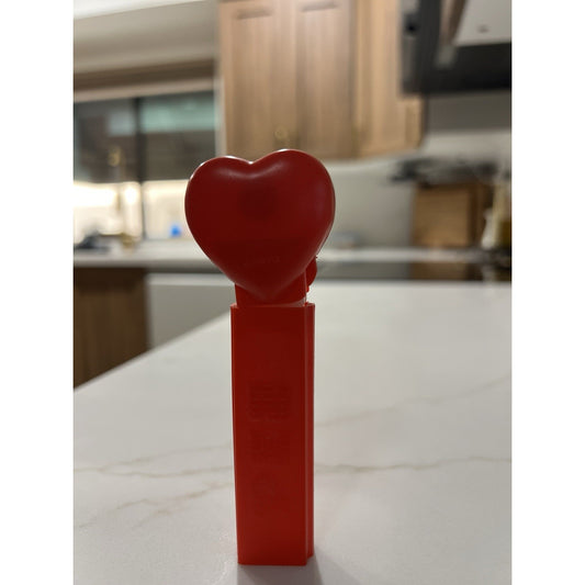 Vintage 1990’ “Happy Valentine's Day” Red Heart PEZ Dispenser