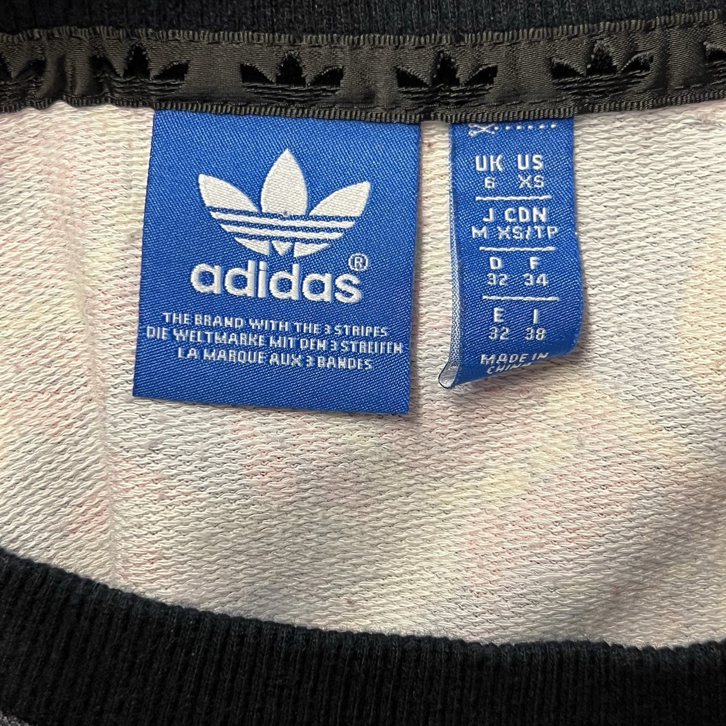 RARE Adidas X Farm Rio Maracatu XS Sweater 2014 Floral Gold Retro Streetwear