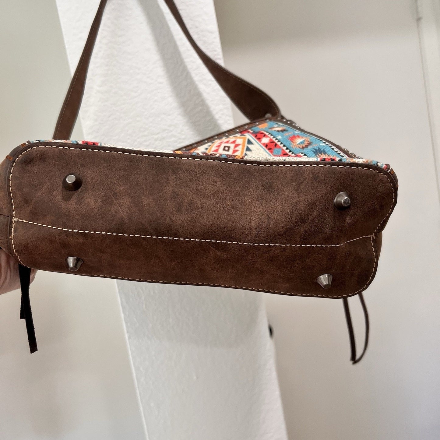 Montana West Shoulder Bag Purse Western Aztec Studded Rodeo Southwestern Cowgirl