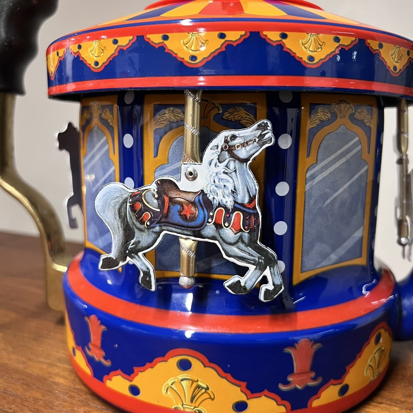 MKI Kamenstein ‘World of Motion’ Steam Driven Tea Kettle Carousel Original Box