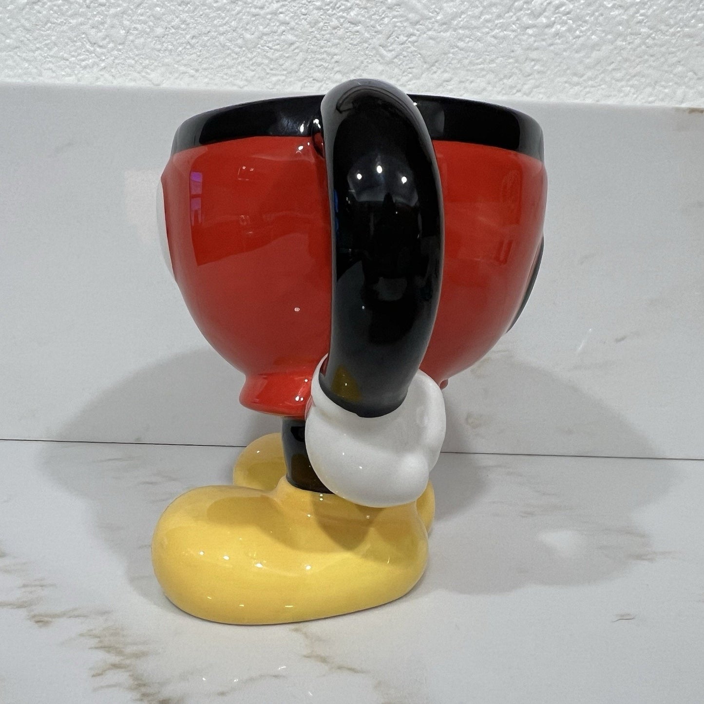 Mickey Mouse Mug Disney Parks Coffee 3D Body Pants Legs Signature Stoneware