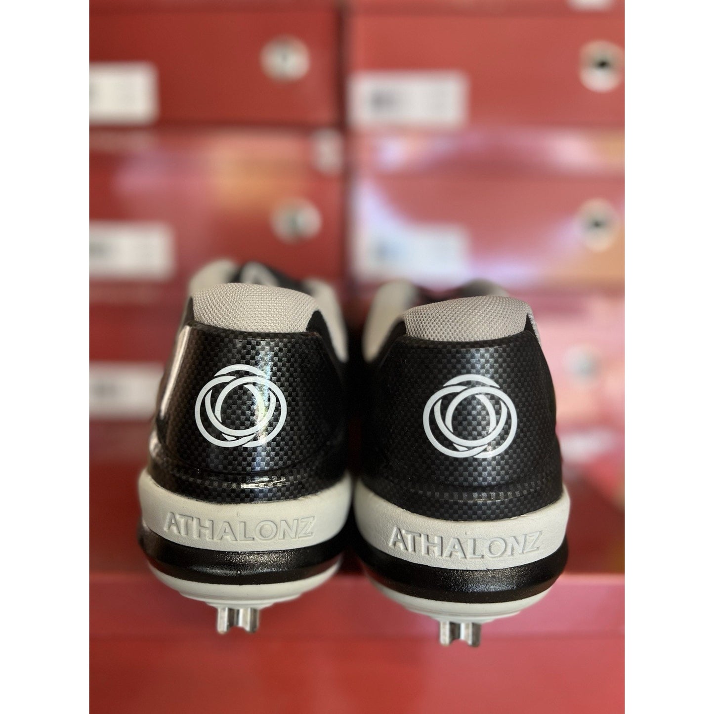 ATHALONZ G-Force Baseball/Softball Cleats Black Men’s NIB - 12.5 & 13.5 Sizes