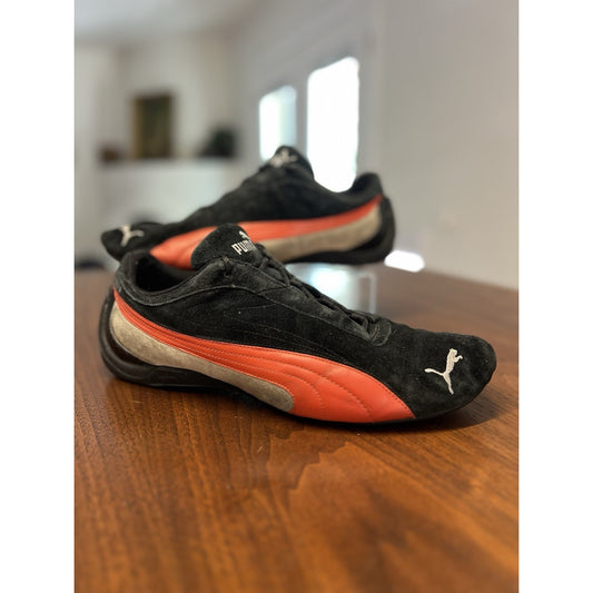 Puma Speedcat OG Sneaker Black and Red Men’s Size 13 Suede Upper Racing Inspired