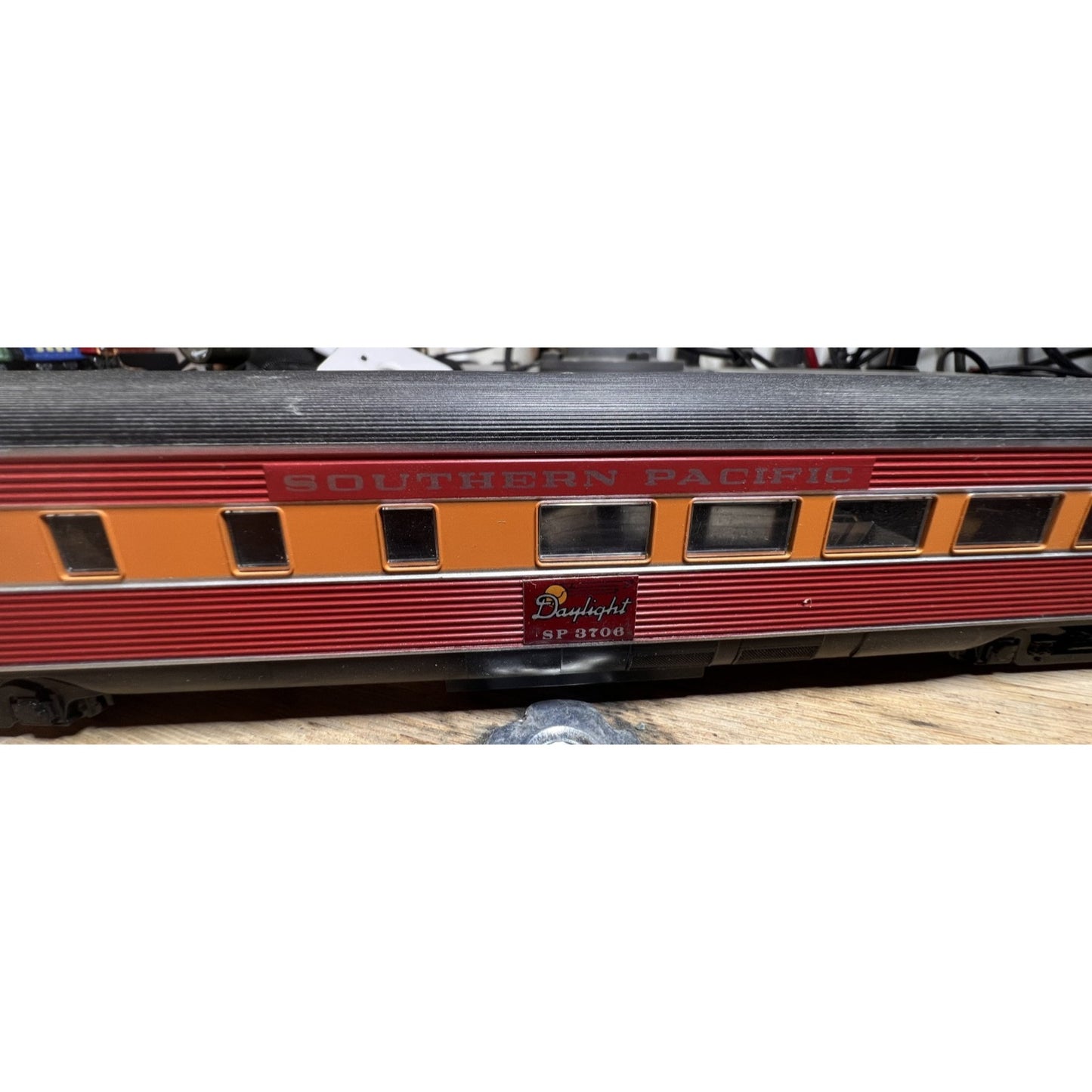 Vintage Bauchman Southern Pacific Daylight Smooth-Side Baggage Train Car