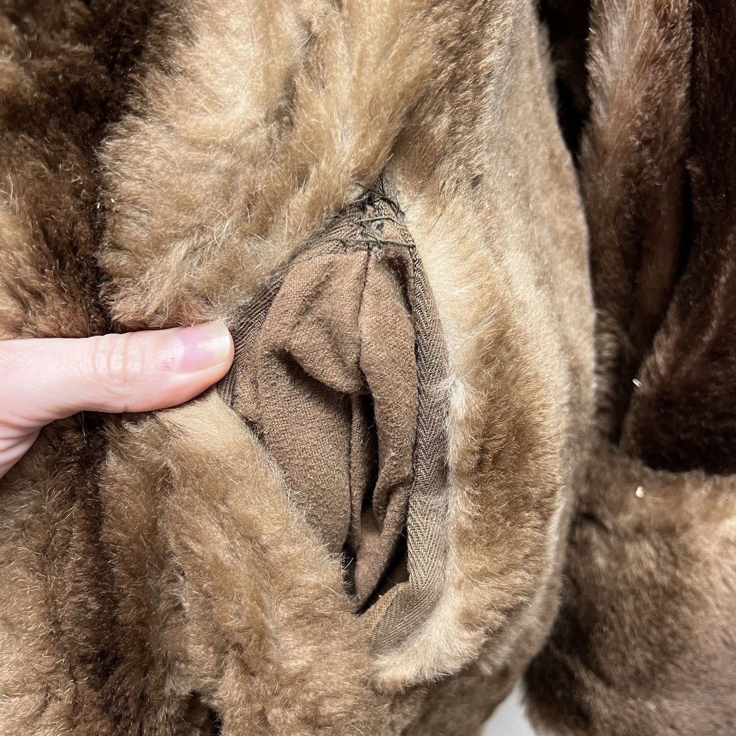 50s Gittelmans Sons Beaver Fur Coat Mob Wife Old Money Luxe Mobster Glam Brown