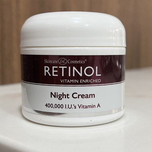 NEW Skincare Cosmetics RETINOL Vitamin A Night Cream Anti-Aging Resurface Aminos