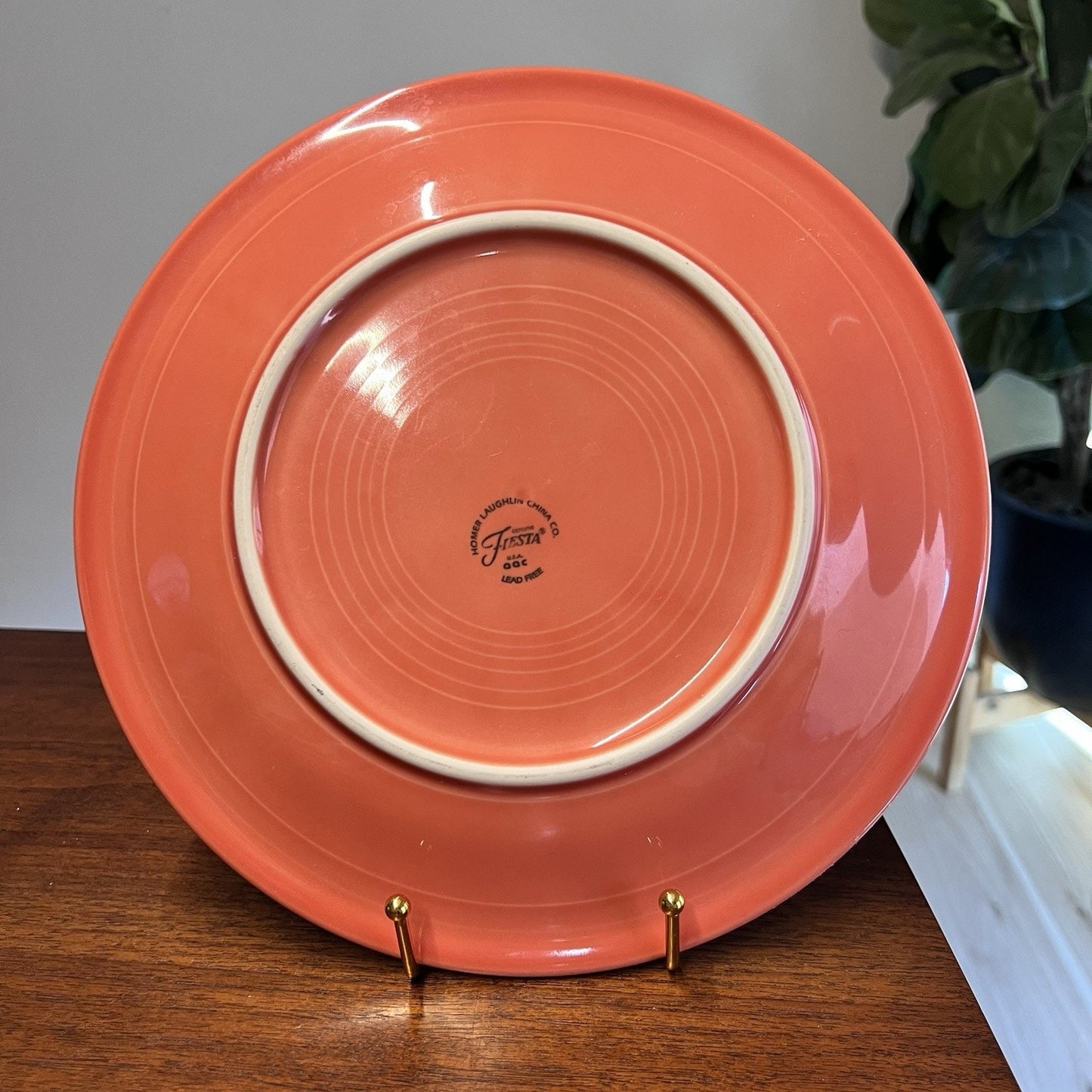 Mixed Set 6 Homer Laughlin Fiesta Dinner Plates 10.5" Assorted Colors Fiestaware