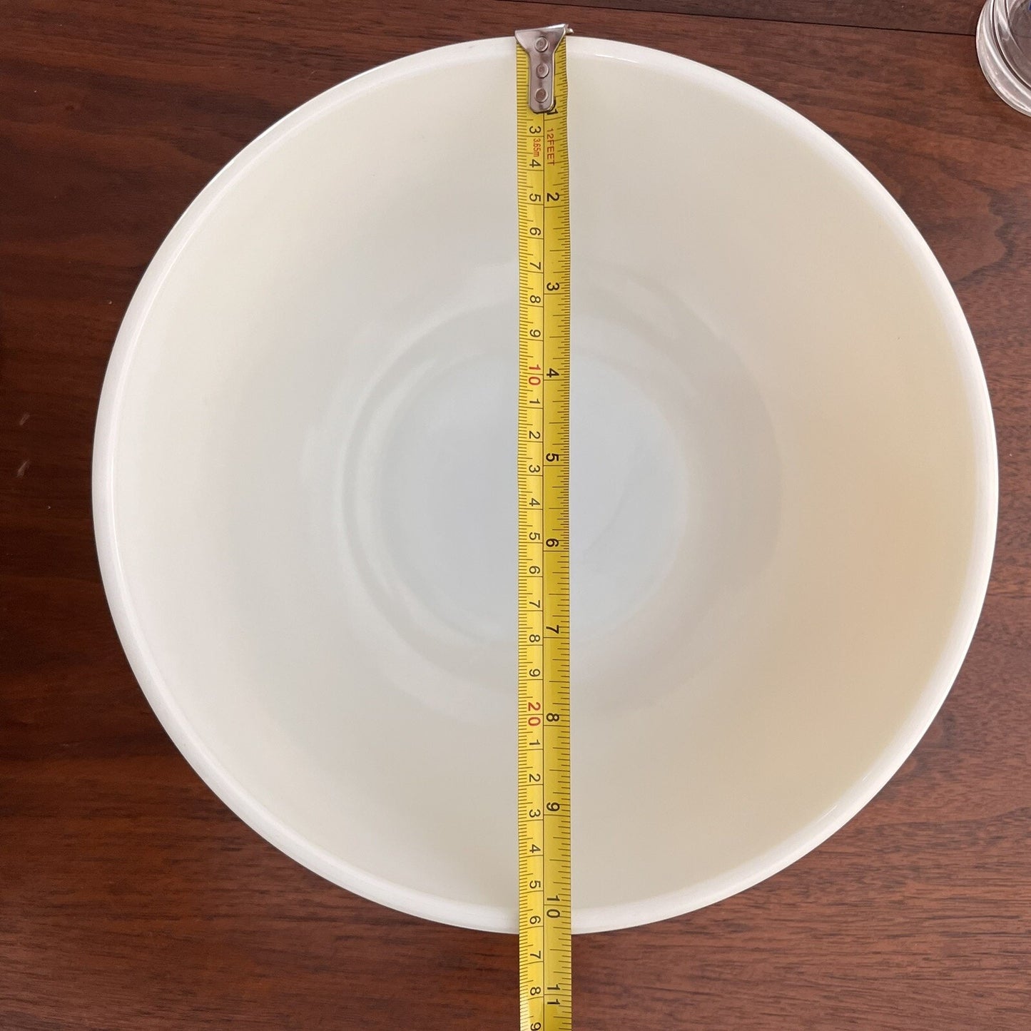 Vintage 1949 Primary Yellow #404 Pyrex 4 qt Mixing/Nesting Bowl Mid-Century