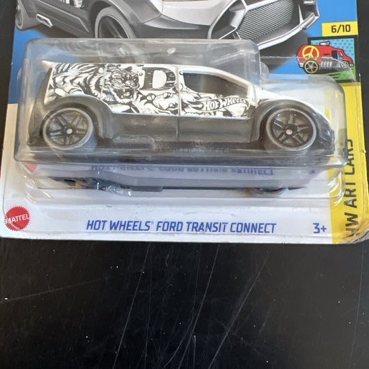 Hot Wheels 2021 Ford Transit Connect 6/10 HW Art Cars