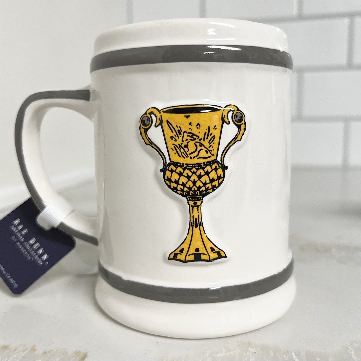 Rae Dunn x Harry Potter Hufflepuff 3D Coffee Mug 2024 Double Sided Large