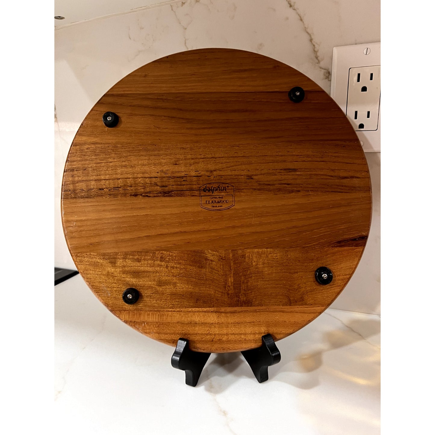 MCM Teakwood Cheeseboard by Dolphin, Retro Vintage Charcuterie Serving Tray