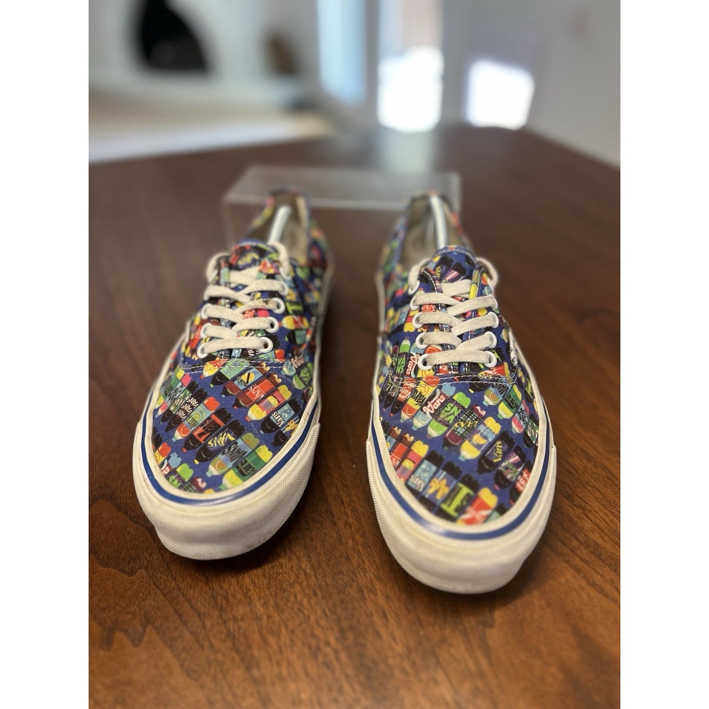 Vans Vault x Fergus Purcell OG Authentic LX Corner Shop Drink VN0A4BV9063 Sz 12