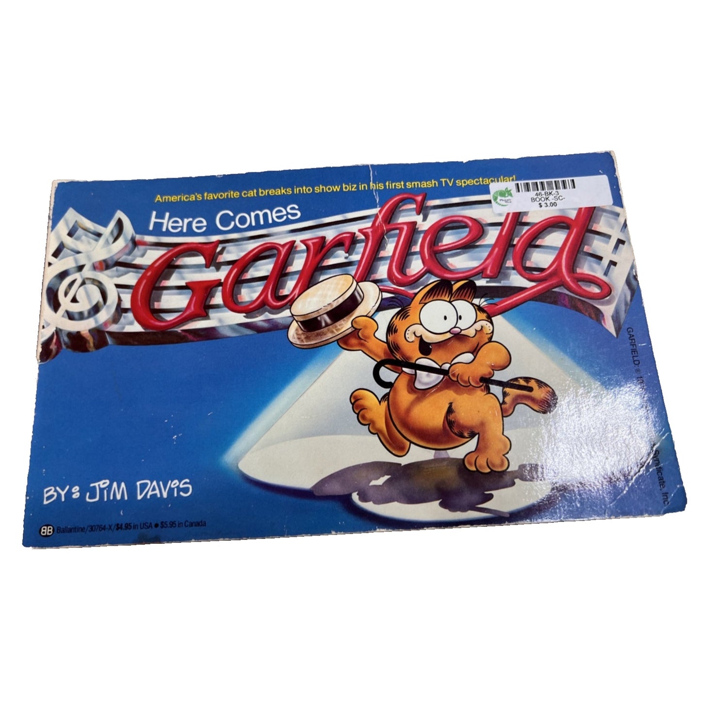 Vintage Garfield 80s Special Editions Book Lot of 6