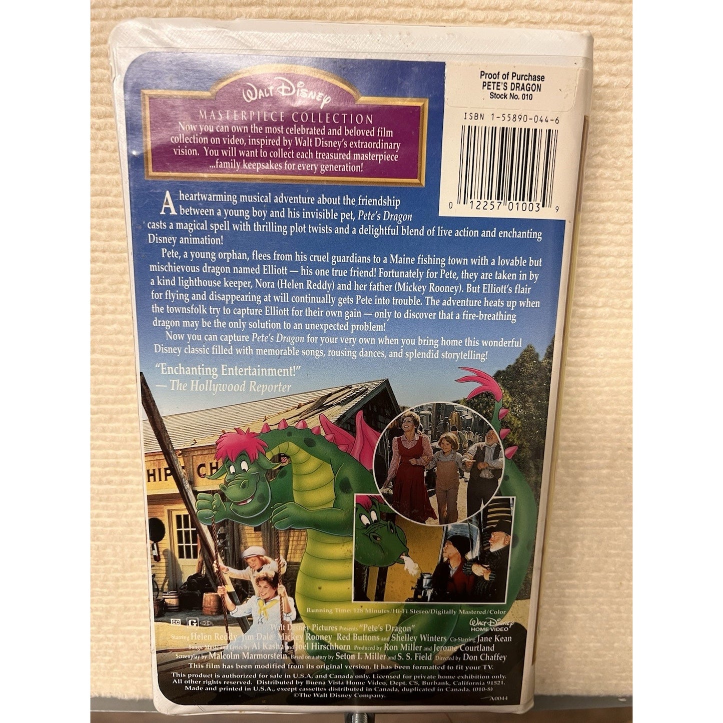 Vintage Wal Disneys Masterpiece Collection VHS Pete’s Dragon