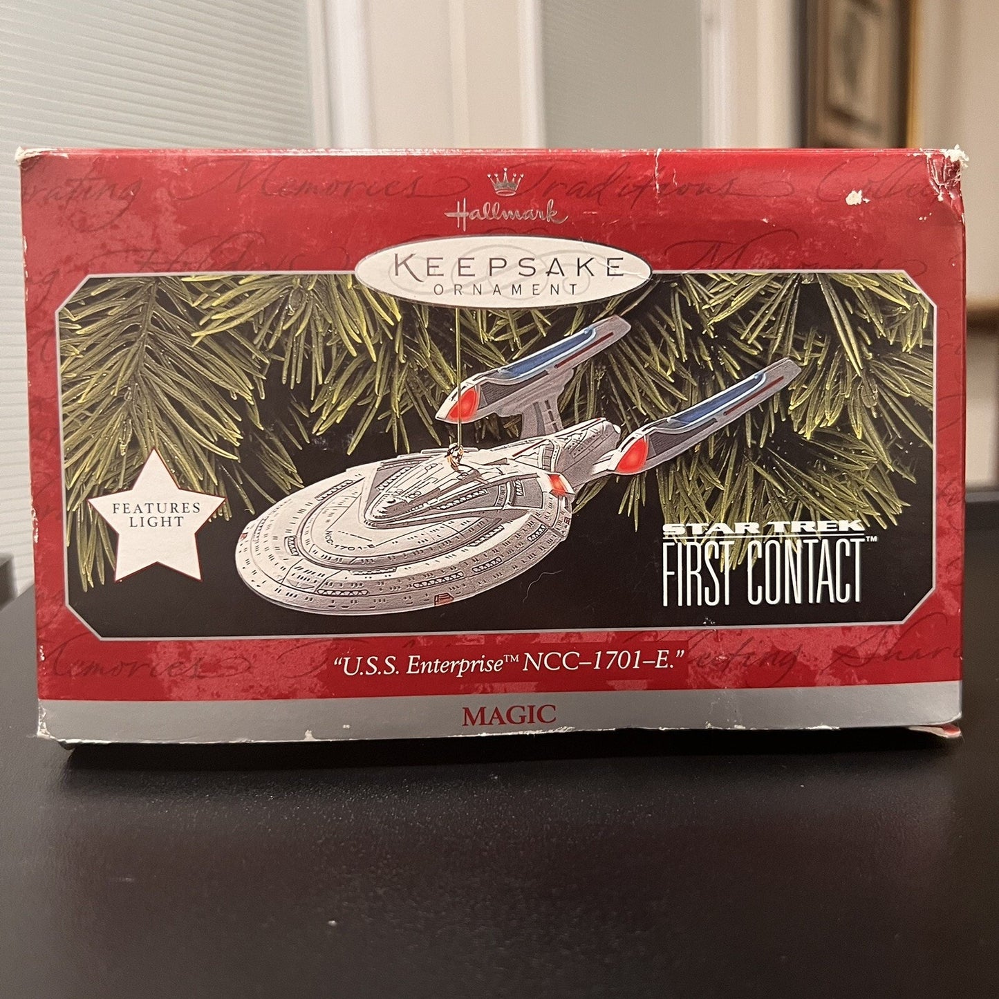 Hallmark Ornament 1998 Star Trek: First Contact U.S.S. Enterprise NCC-1701-F3