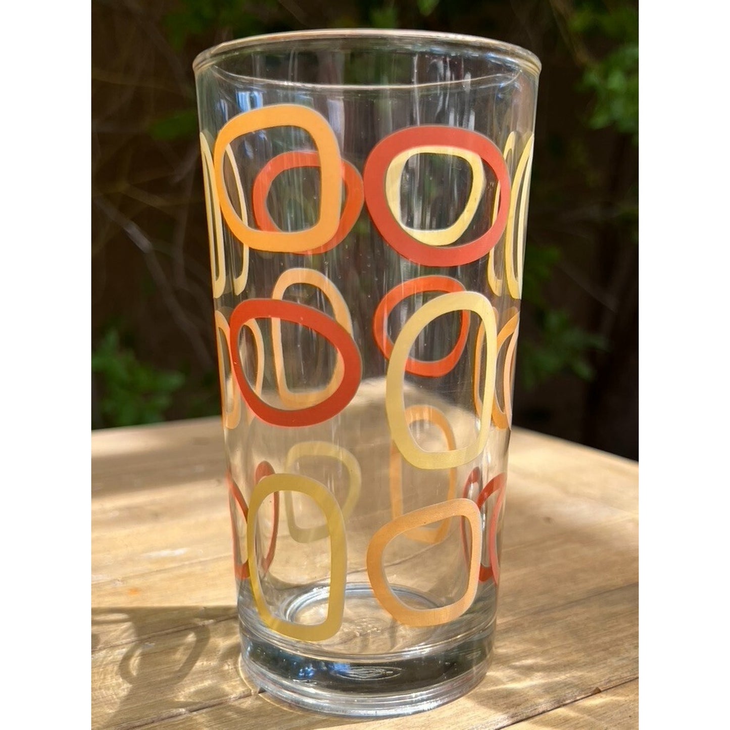 Boomerang Retro MCM Atomic Amoeba Vintage Barware Glasses Tumblers Set of 2