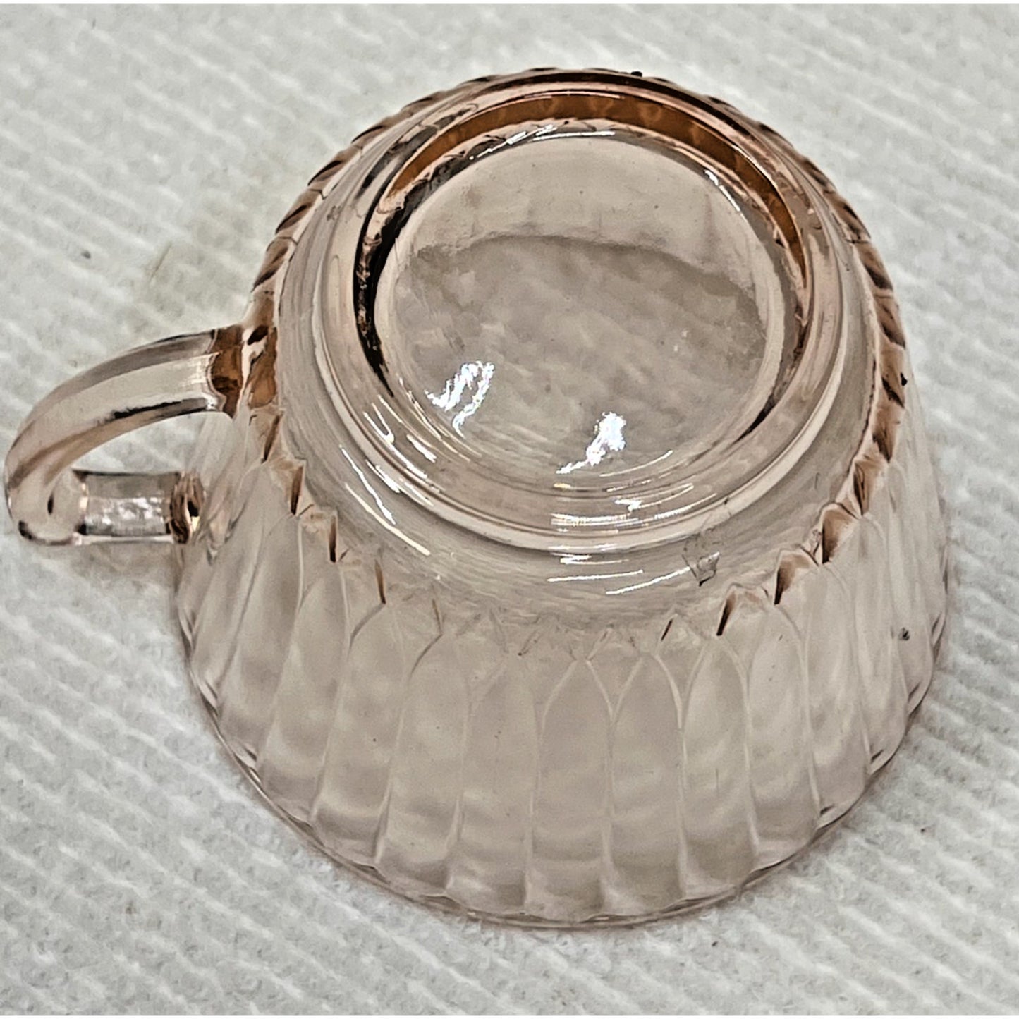 Macbeth Evans Pink Petalware Coffee / Tea Cup - Vintage Replacement
