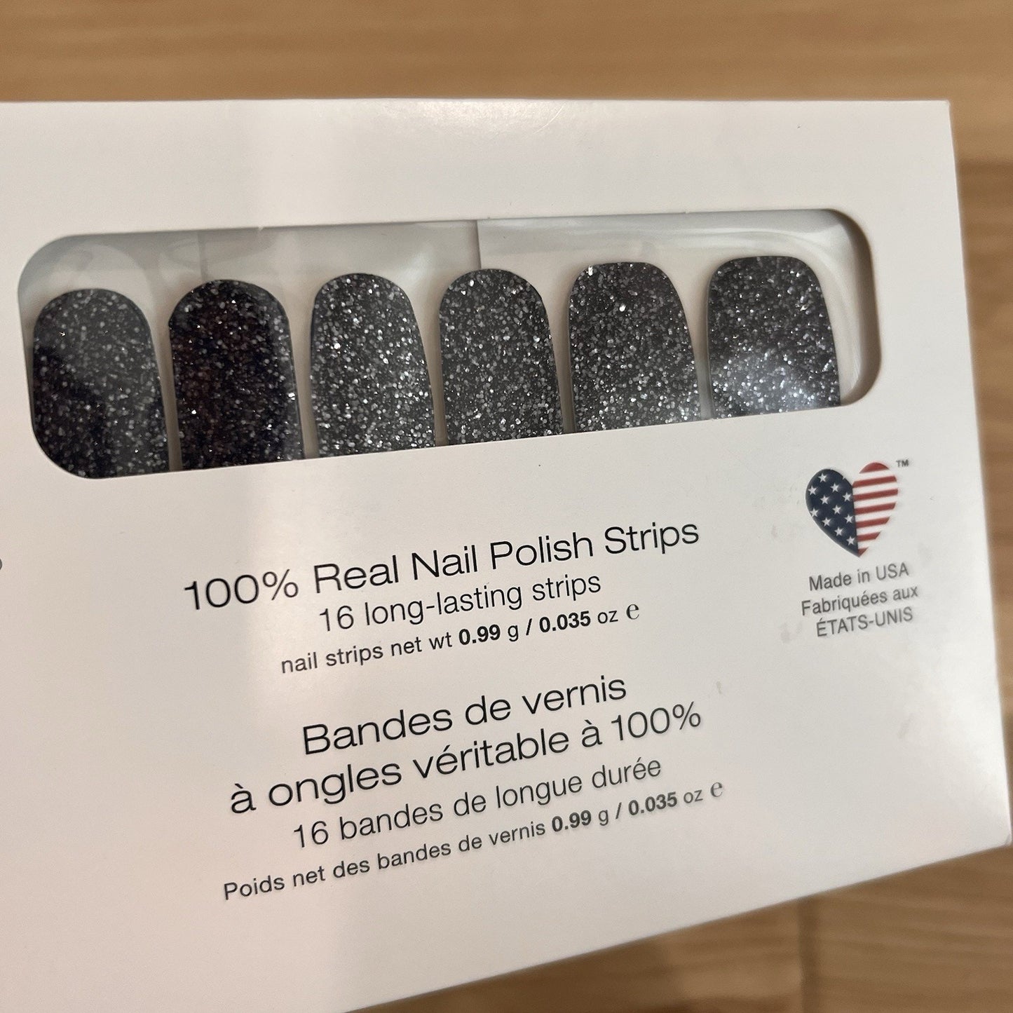 Moon River Color Street Nail Polish Strips FMG096 Dark Glitter Moody Witchy