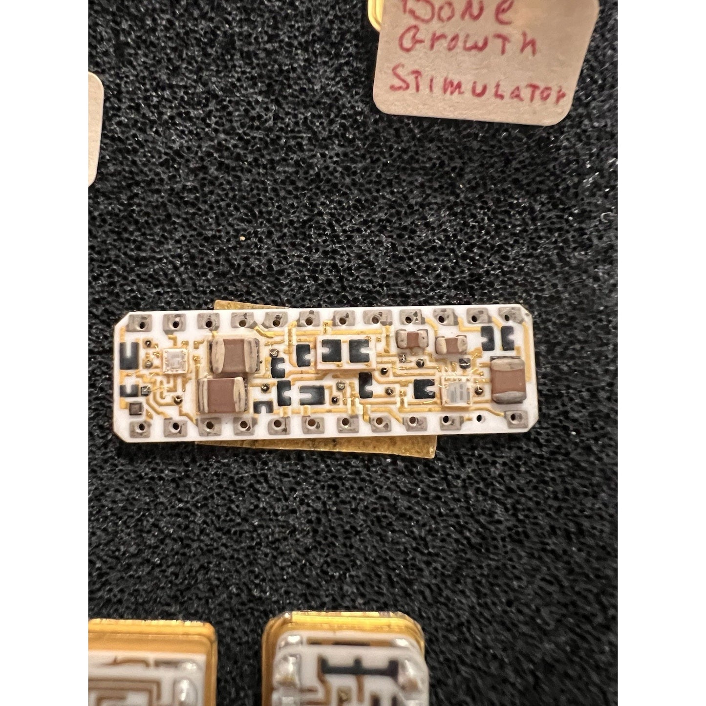 Vintage 1970s Aerospace Military Medical Hybrid Microcircuit Display Lot L1011