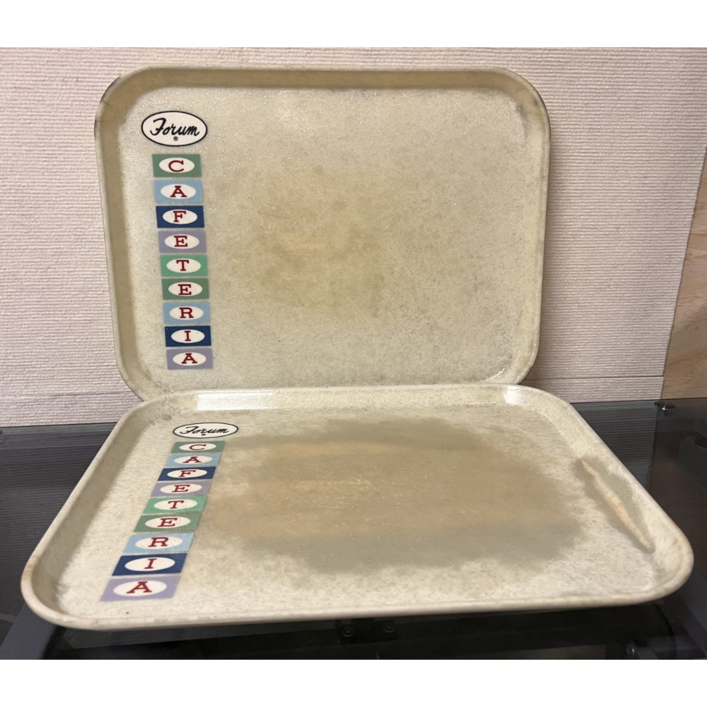 Vtg 1960s / 1970s Camtray Forum Cafeteria MCM Fiberglass Tray by Cambro Mfg Co