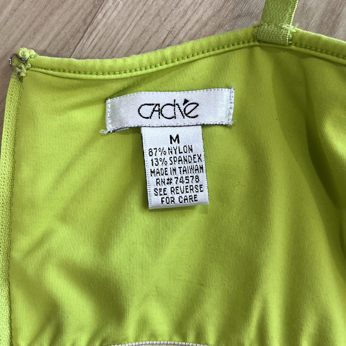 Caché (M) Vintage Y2K Going Out Tank Top McBling Clubwear Rave Brat Festival