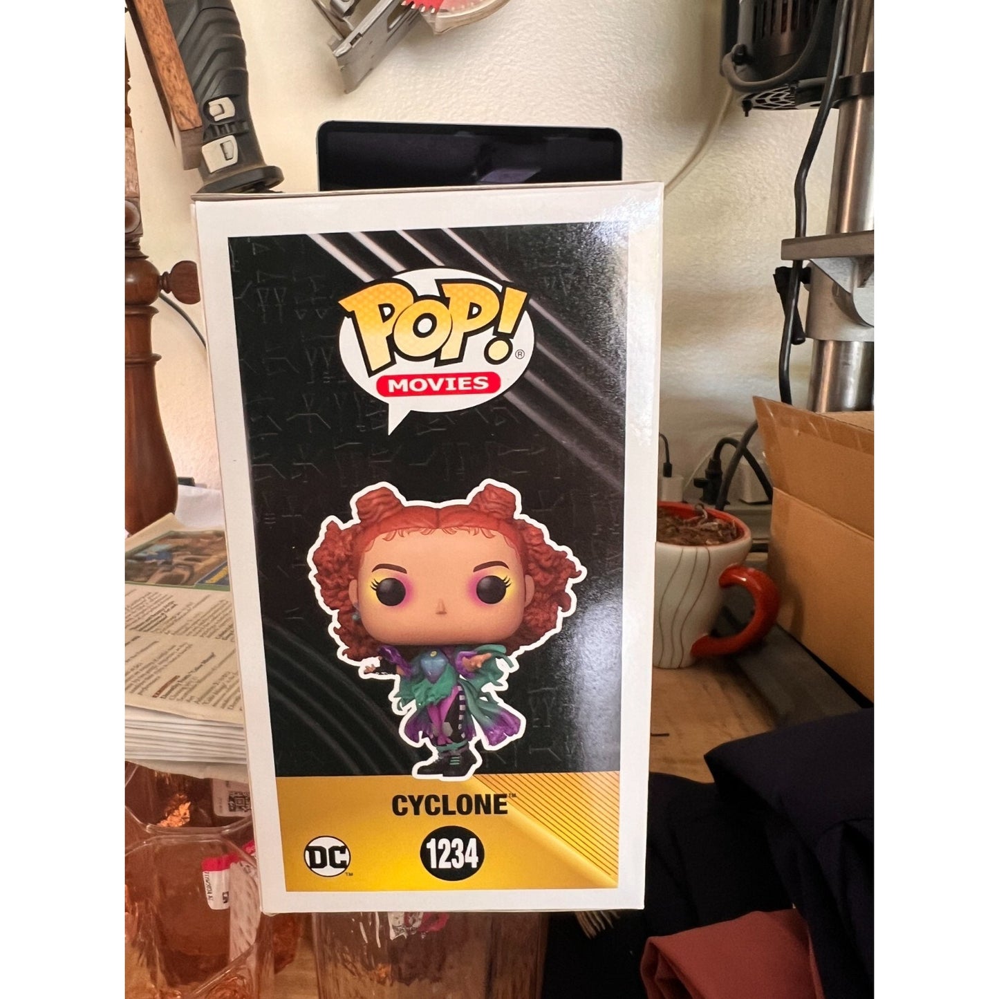 Funko Pop! Vinyl: DC Universe Cyclone #1234 Never Opened w/Original Shipping Box