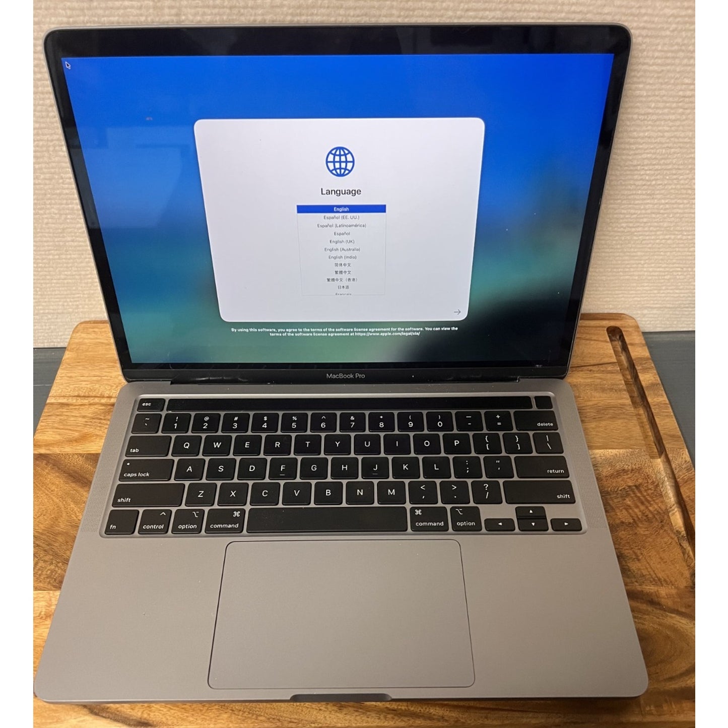 MacBook Pro 13" Model A2251 Space Gray 2GHz Quad-Core Intel Core i5 16GB RAM