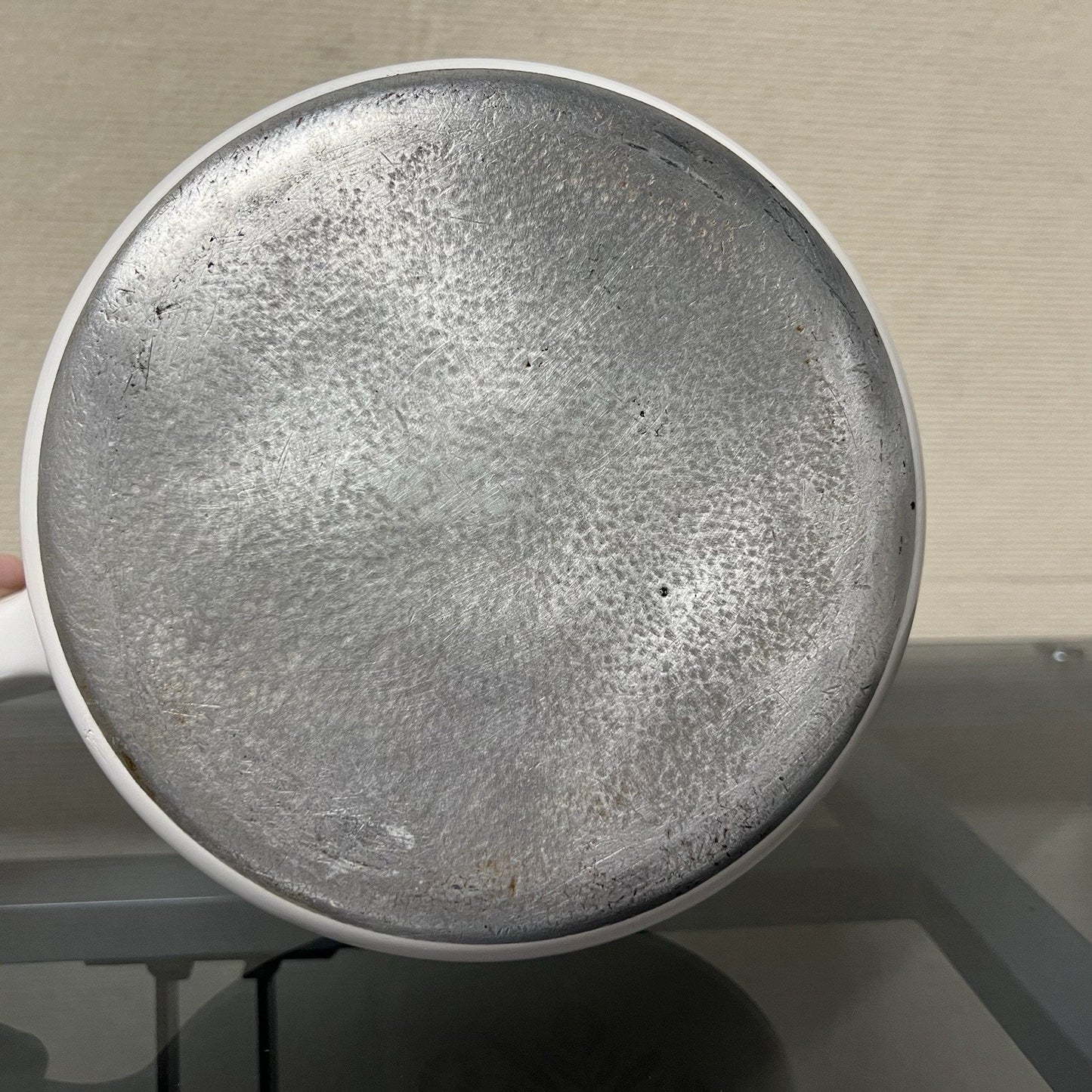 Corning Ware Blue Cornflower Range Topper 2.5 Qt Pot Aluminum Bottom N-2 1/2-B
