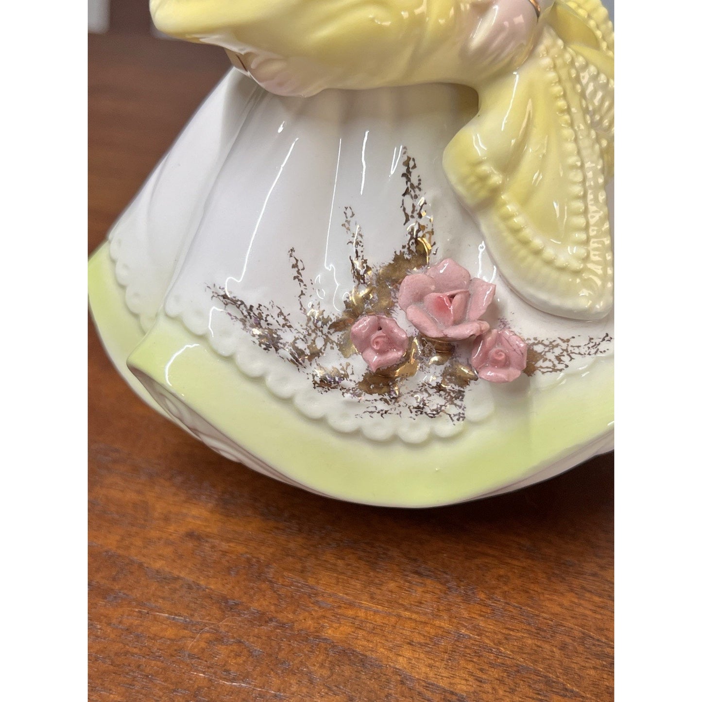 Josef Originals Japan Mother Baby ‘Little Girls Dream’ Lullaby Musical Figurine