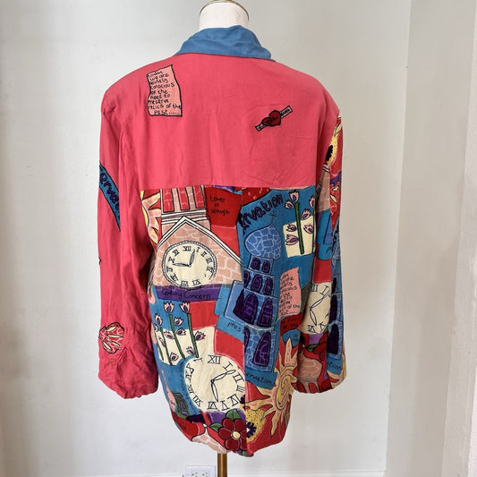 Other Destination Blazer Jacket Artsy Statement Dopamine Maximalist Funky Street