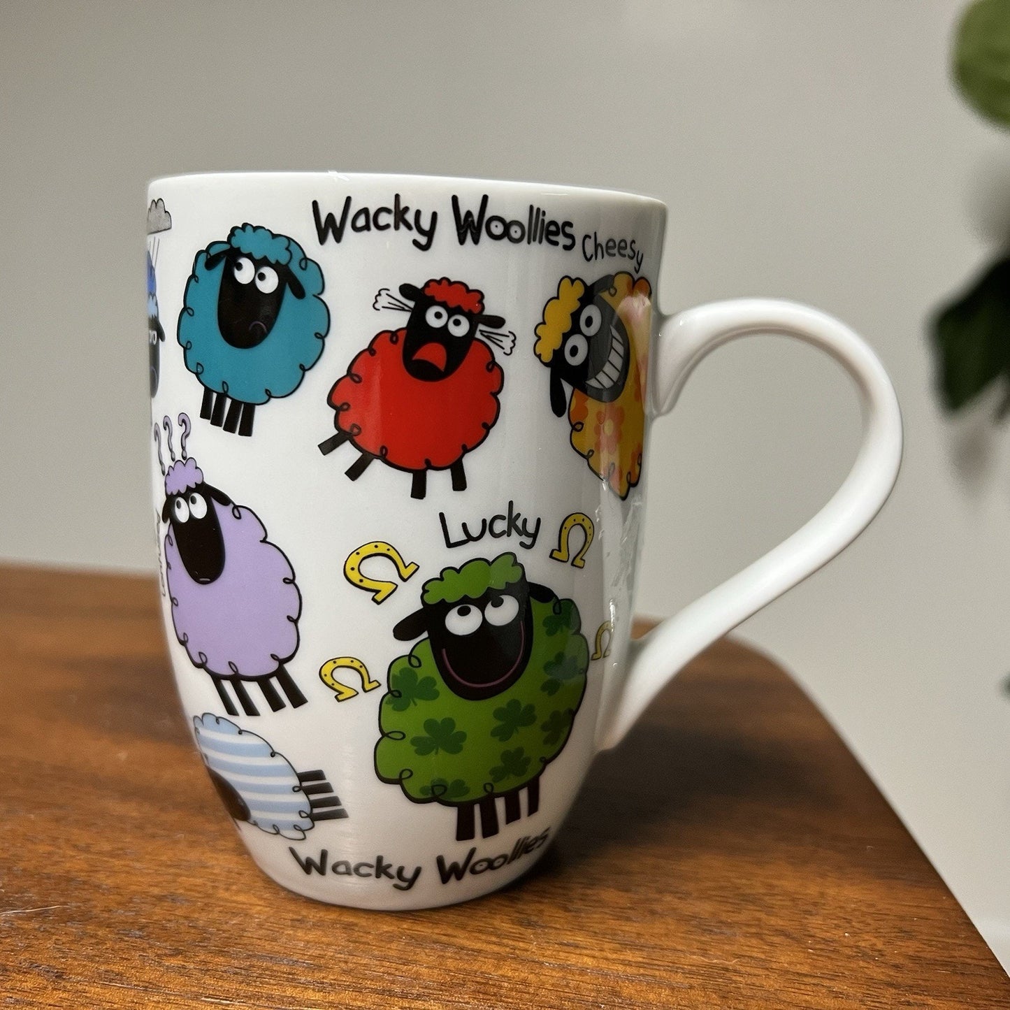 Wacky Woolies Ireland Mug Funny Sheep Whimsical Funny Farm Humor