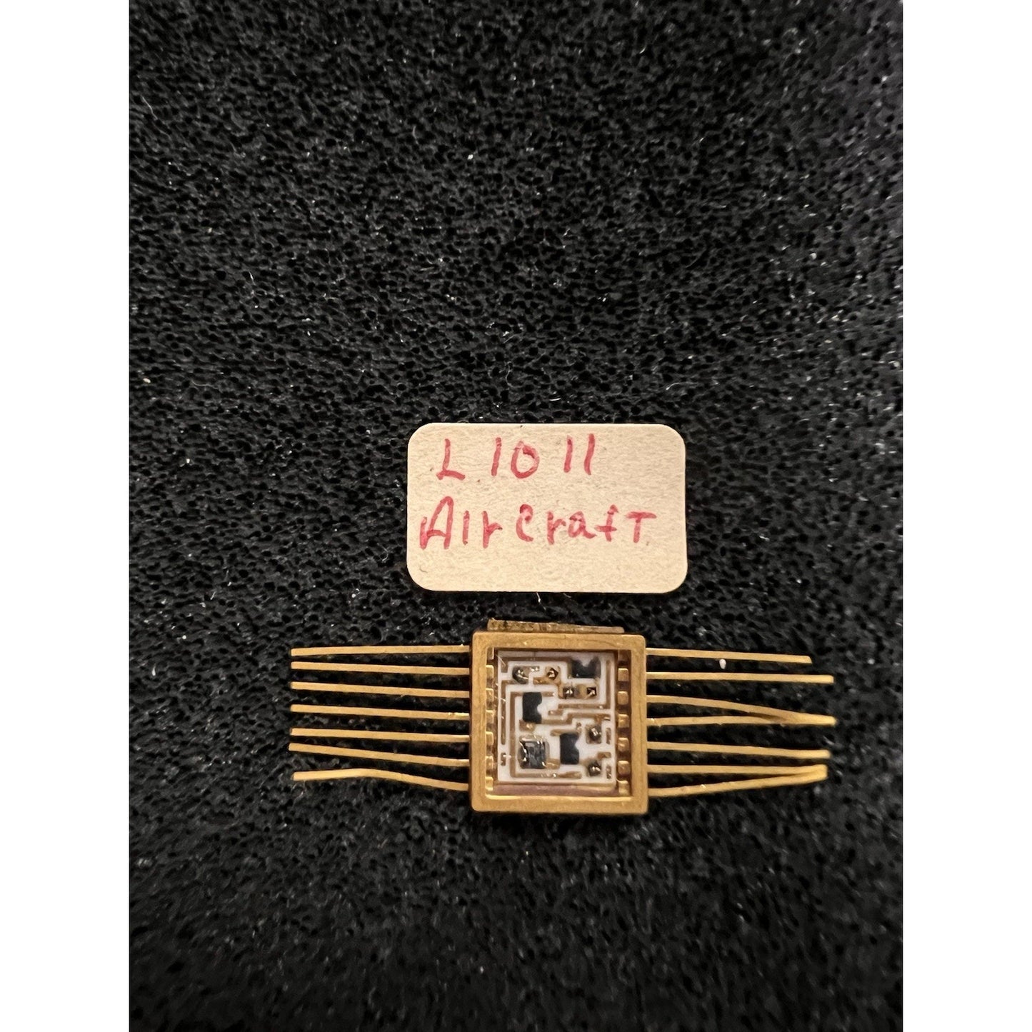 Vintage 1970s Aerospace Military Medical Hybrid Microcircuit Display Lot L1011